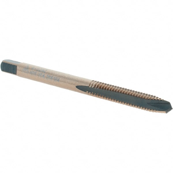 Spiral Point Tap: #8-32, UNC, 2 Flutes, Plug, High Speed Steel, Bright Finish MPN:BDNA-20614