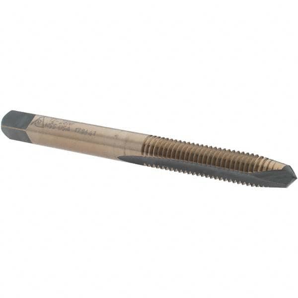 Spiral Point Tap: #12-28, UNF, 2 Flutes, Plug, High Speed Steel, Bright Finish MPN:BDNA-20619