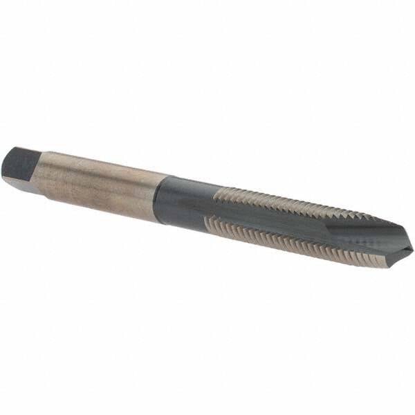 Spiral Point Tap: 1/4-28 UNF, 2 Flutes, Plug, High Speed Steel, Bright Finish MPN:BDNA-20665