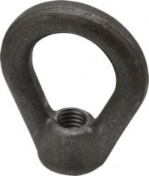 2,700 Lb Capacity, M12x1.75 Thread, Carbon Steel Heavy Duty Lifting Eye Nut MPN:EN-M12