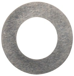 Round Shim: 0.1 mm Thick, 8 mm ID MPN:M-SHIM-1-SS