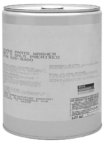 5 Gal Parts Washing Solution/Solvent MPN:UNKNOWN