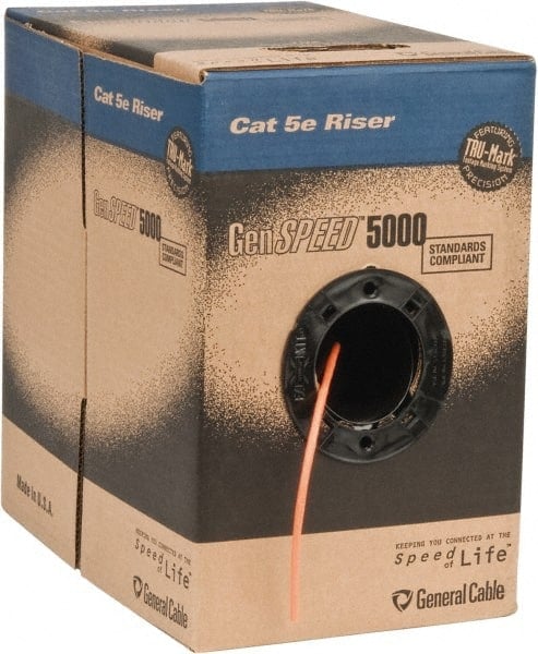 Ethernet Cable: Cat5e, 24 AWG MPN:5133383E