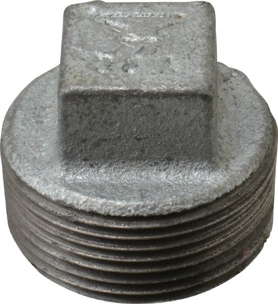 Malleable Iron Pipe Square Plug: 1-1/4