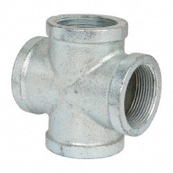 Malleable Iron Pipe Cross: 1-1/2