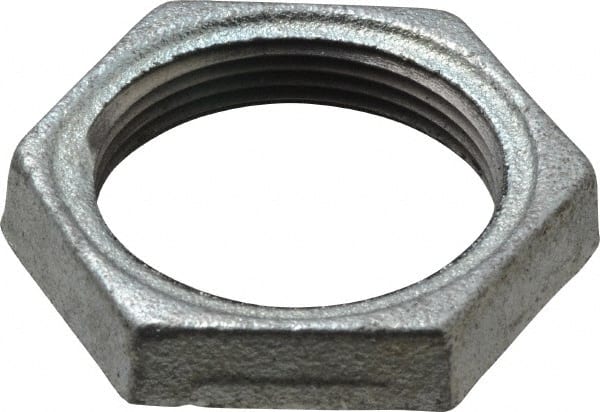 Malleable Iron Pipe Hex Locknut: 1-1/2