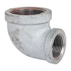 Malleable Iron Pipe Reducing Elbow: 1-1/2 x 1