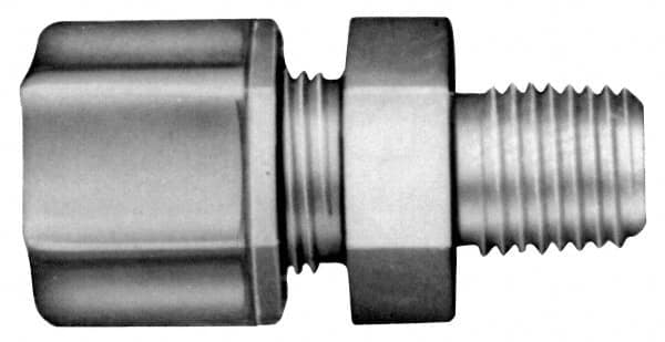 Compression Tube Connector: 3/8