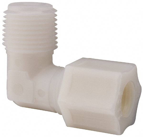 Compression Tube Male Elbow: 1/2