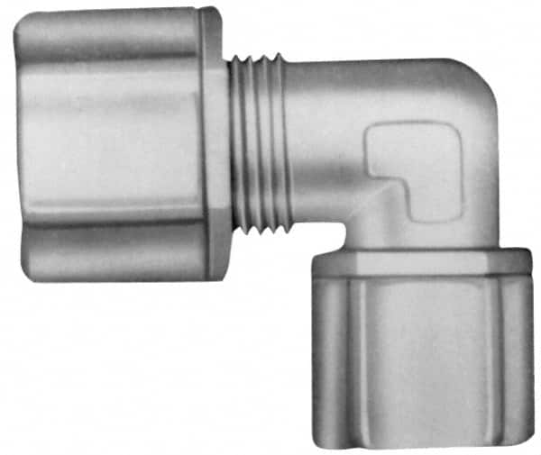 Compression Tube Female Elbow: 1/4