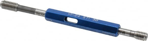 10-24 Thread, High Speed Tool Steel, Class 3B, Screw Thread Insert Go/No Go Gage MPN:90509-000