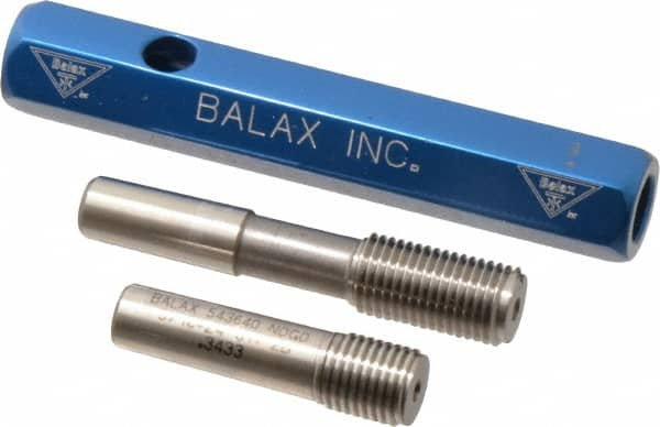 5/16-24 Thread, High Speed Tool Steel, Class 2B, Screw Thread Insert Go/No Go Gage MPN:90710-000