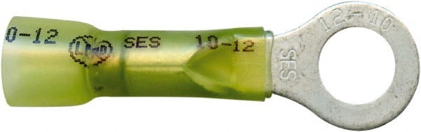 Closed Eyelet Ring Terminal: Partially Insulated, 12 to 10 AWG MPN:MSC-KP151570-LF