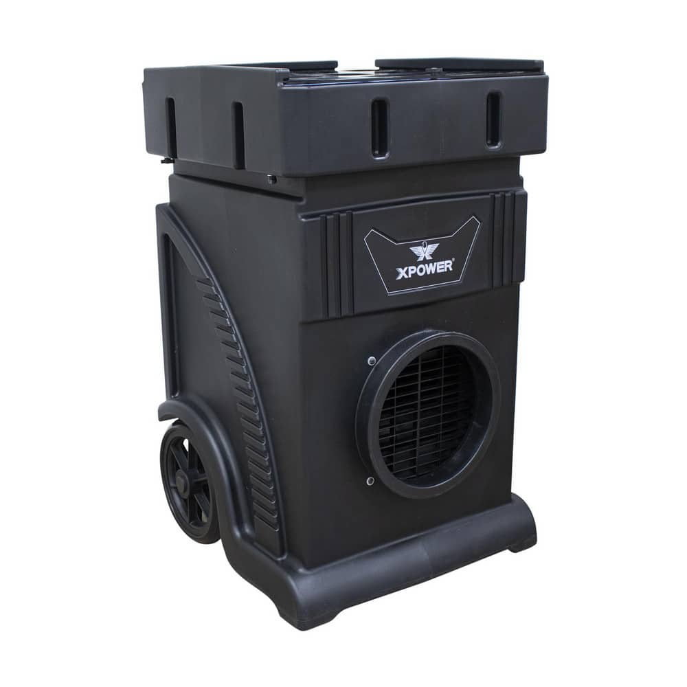 Self-Contained Electronic Air Cleaners, Cleaner Type: Air Purifier , Air Flow: 1100CFM , Sound Level: 60db(A) , Color: Black , Overall Depth: 22.6  MPN:AP-1800D