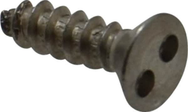 Sheet Metal Screw: #6, Flat Head, Spanner MPN:1.6A12FS