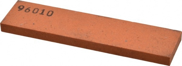 Sharpening Stone: 1/4'' Thick, Rectangle, Aluminum Oxide MPN:U145A