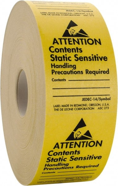 Attention Contents Static Sensitive Shipping Label MPN:ASC273
