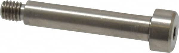 Shoulder Screw: 6 mm Shoulder Dia, 30 mm Shoulder Length, M5x0.80, 18-8 & 303, Stainless Steel, Hex Socket MPN:MSCB393-16  MOD