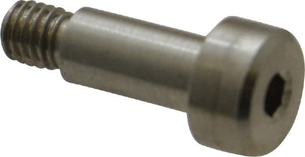 Shoulder Screw: 6 mm Shoulder Dia, 12 mm Shoulder Length, M5x0.80, 18-8 & 303, Stainless Steel, Hex Socket MPN:MSCB393-7 MOD