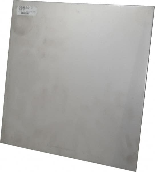 0.12 Inch Thick x 12 Inch Wide x 12 Inch Long, 304 Stainless Steel Sheet MPN:P05988910