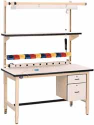 Stationary Heavy-Duty Work Table: MPN:HD6030M-H11