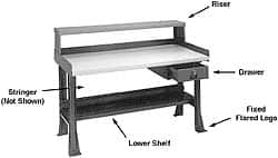 Workbench Top: for Workstations, Maple MPN:YMSCB6030