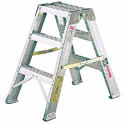 2-Step Aluminum Step Ladder: Type IA, 30