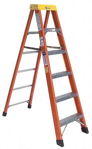 6-Step Fiberglass Step Ladder: Type IA, 3' High MPN:30403