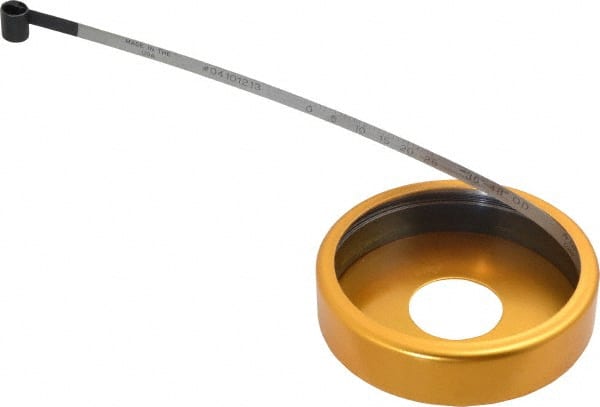 0.001 Inch Graduation, 36 to 48 Inch Measurement, Spring Steel Diameter Tape Measure MPN:P4