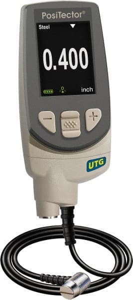 0.04 to 5 Inch Measurement, 0.001 Inch Resolution Electronic Thickness Gage MPN:UTGC1-E