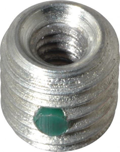 Thread Locking Insert: #10-24 Internal Thread, 3/8-16 External Thread, UNC, 13/32