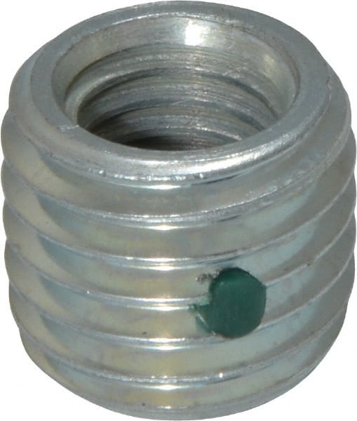 Thread Locking Insert: 1/2-13 Internal Thread, 3/4-10 External Thread, UNC, 21/32