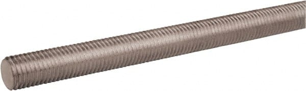 Threaded Rod: #10-24, 2' Long, Stainless Steel MPN:56059