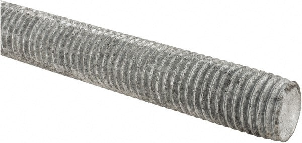 Threaded Rod: 7/8-9, 6' Long, Low Carbon Steel MPN:85156