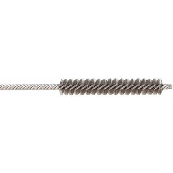 Power Tube Brush: Helical, Stainless Steel MPN:09-220435