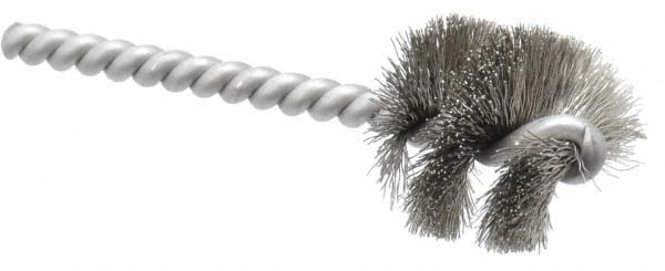 Power Tube Brush: Helical, Stainless Steel MPN:09-401828