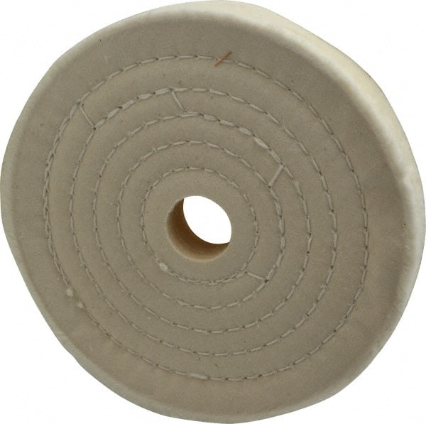 Unmounted Concentric Sewn Buffing Wheel: 6