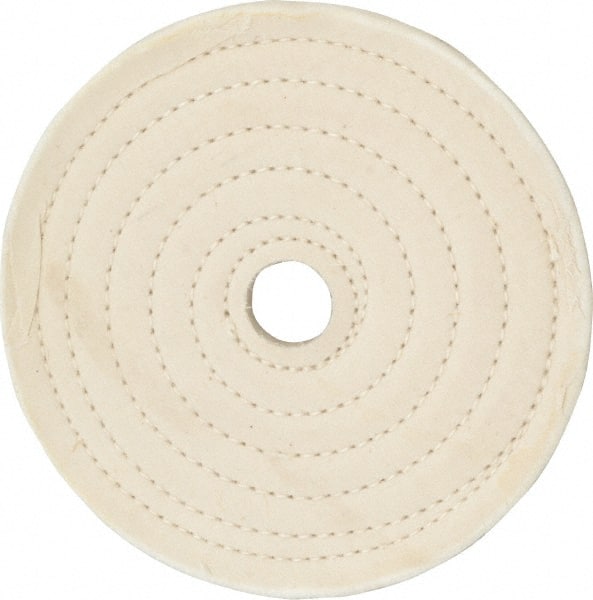 Unmounted Spiral Sewn Buffing Wheel: 7