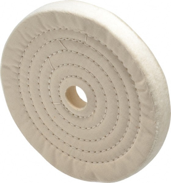 Unmounted Spiral Sewn Buffing Wheel: 7