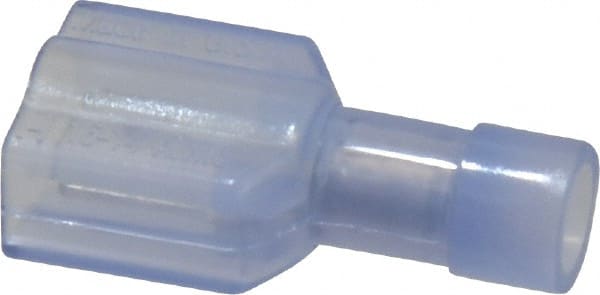 Wire Disconnect: Male, Clear, Nylon, 16-14 AWG, 1/4