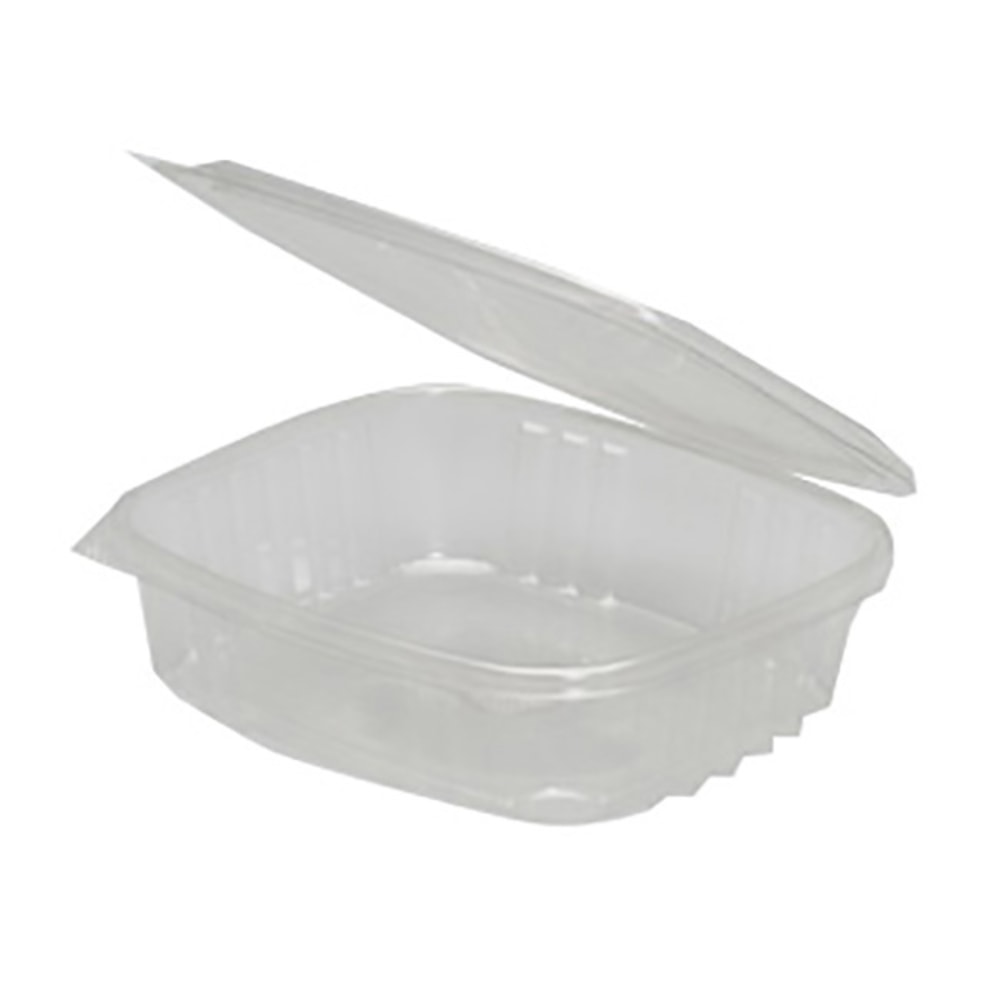 Genpak Plastic Hinged Deli Food Containerss, Rectangle, 24 Oz, Case Of 200 MPN:AD24