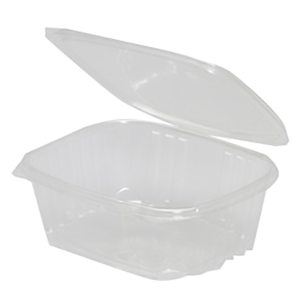 Genpak Plastic Hinged Deli Food Containers, Rectangle, 32 Oz, Case Of 200 MPN:AD32