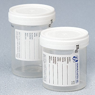 Specimen Container With Lid 3 Oz PK400 MPN:M4937