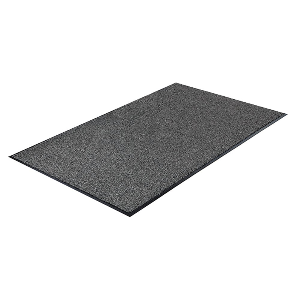 Genuine Joe Silver Series Walk-Off Indoor Mat, 4ft x 6ft, Charcoal MPN:56462