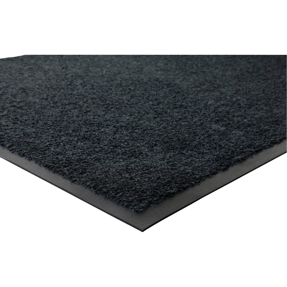 Genuine Joe Platinum Series Walk-Off Indoor Mat, 4ft x 6ft, Black MPN:59464