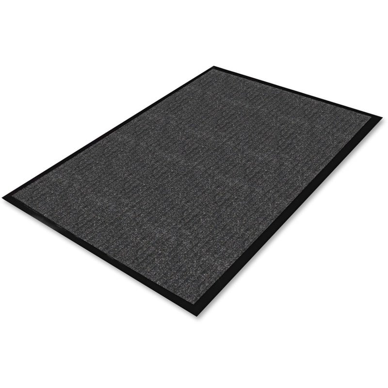 Genuine Joe Golden Series Walk-Off Mat, 4ft x 6ft, Charcoal MPN:55461