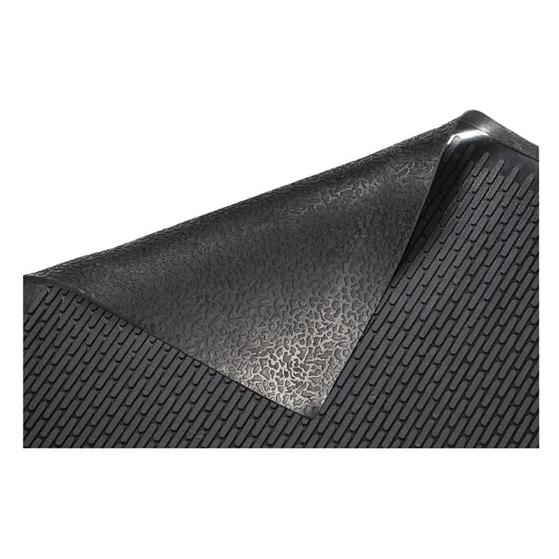 Genuine Joe Clean Step 50% Recycled Scraper Mat, 3ft x 5ft, Black MPN:70367