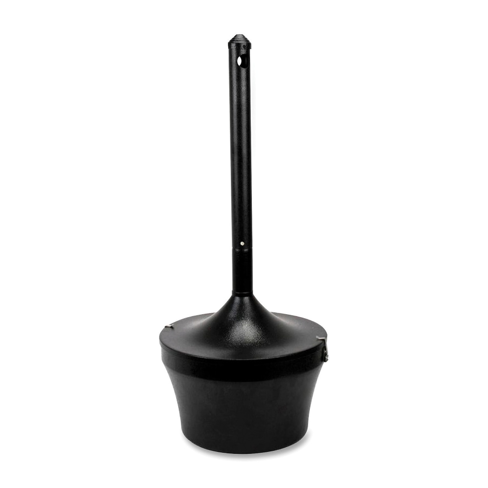 Genuine Joe 4.25-Gallon Smoke Receptacle, Black MPN:58891