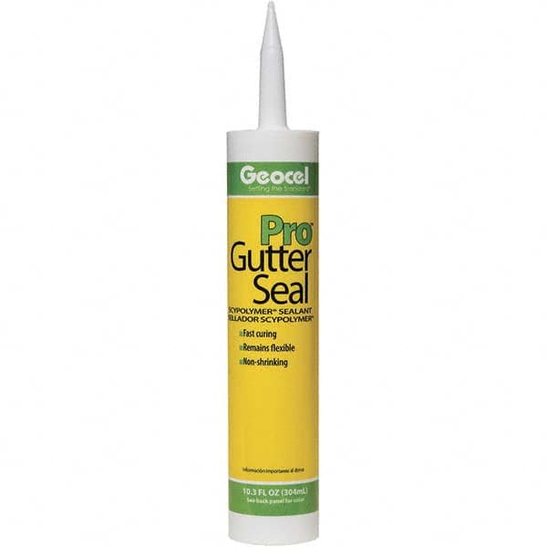 Seam Sealant: 10.3 oz Cartridge, Gray, Scypolymer MPN:GC54102