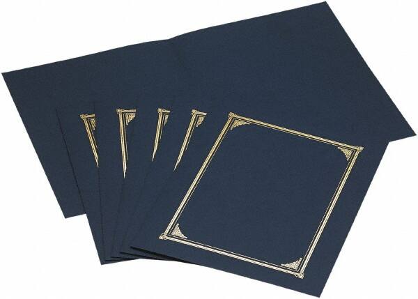 6 Pc Certificate & Document Holder: Navy Blue MPN:GEO45332